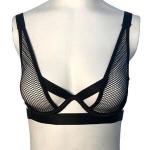 Black Mesh Bralette